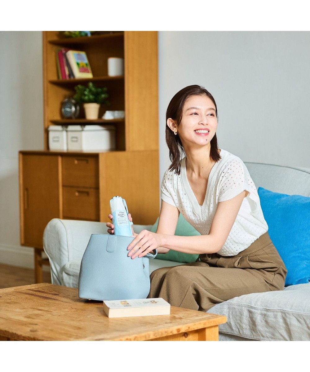 MOONBAT 【遮光100％/３秒で折りたためる日傘】晴雨兼用 折りたたみ傘 ウラワザ バイカラー 