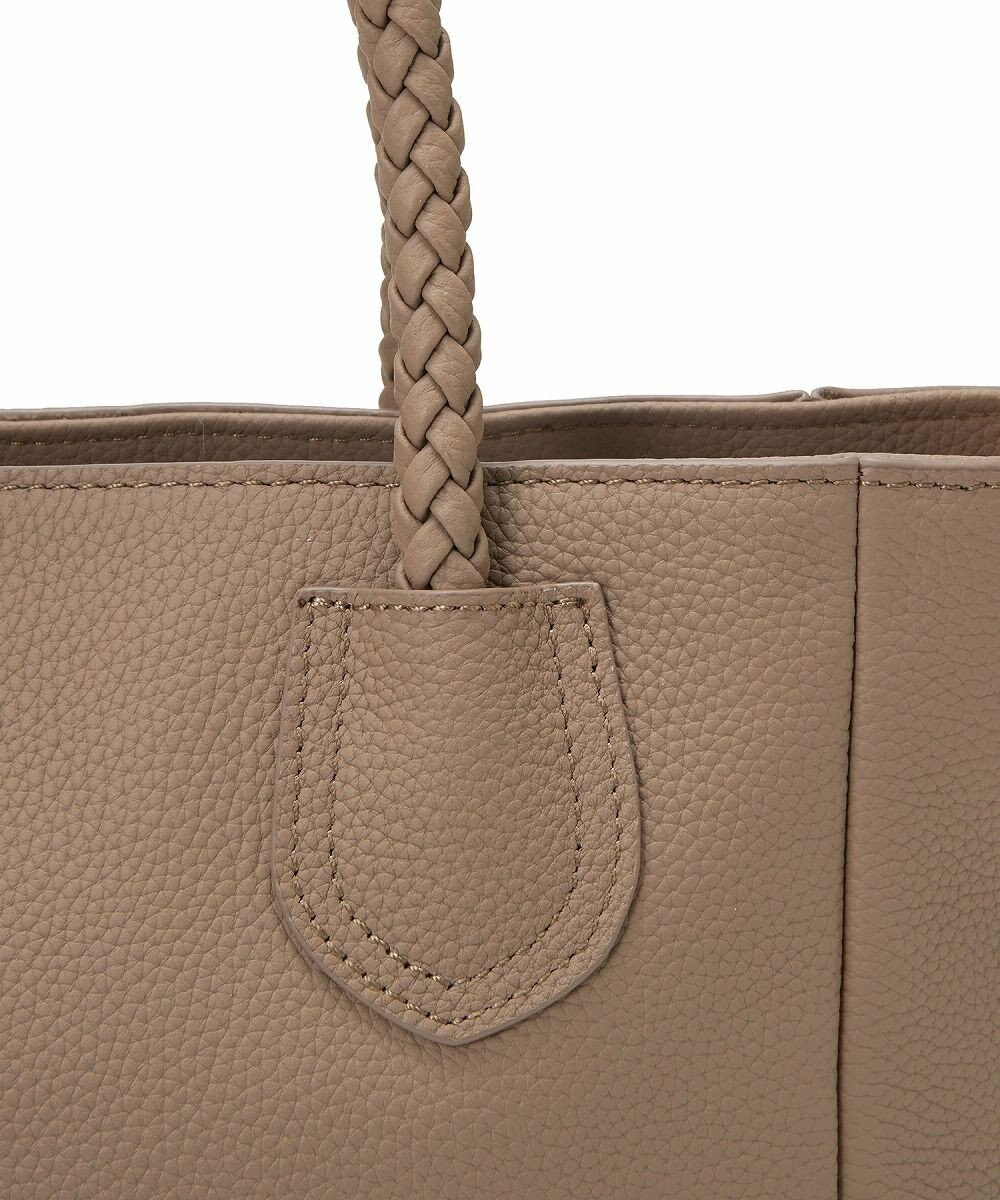 TOPKAPI 【ドラマ着用】【TREASURE TOPKAPI】シュリンクレザー メッシュハンドル ショルダー付き ミニ トート バッグ 