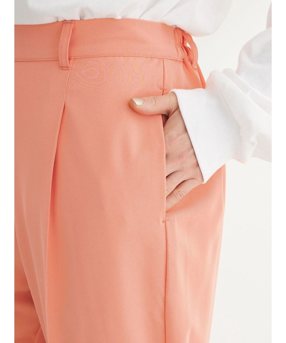 Green Parks きれいシルエットパンツ（とろみテーパード） 