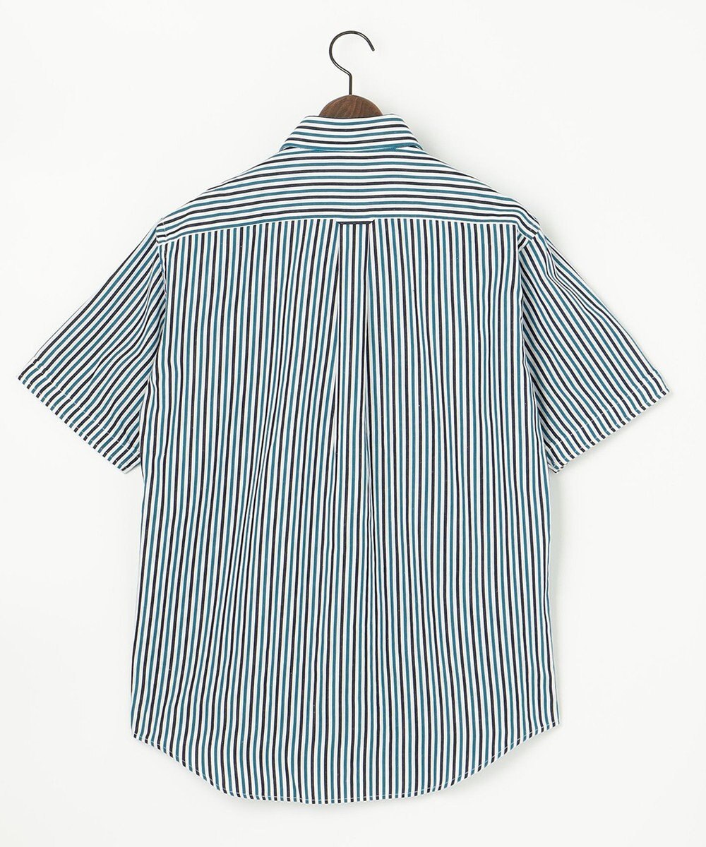 JOSEPH ABBOUD 【イージーケア】ストライプ 半袖シャツ 