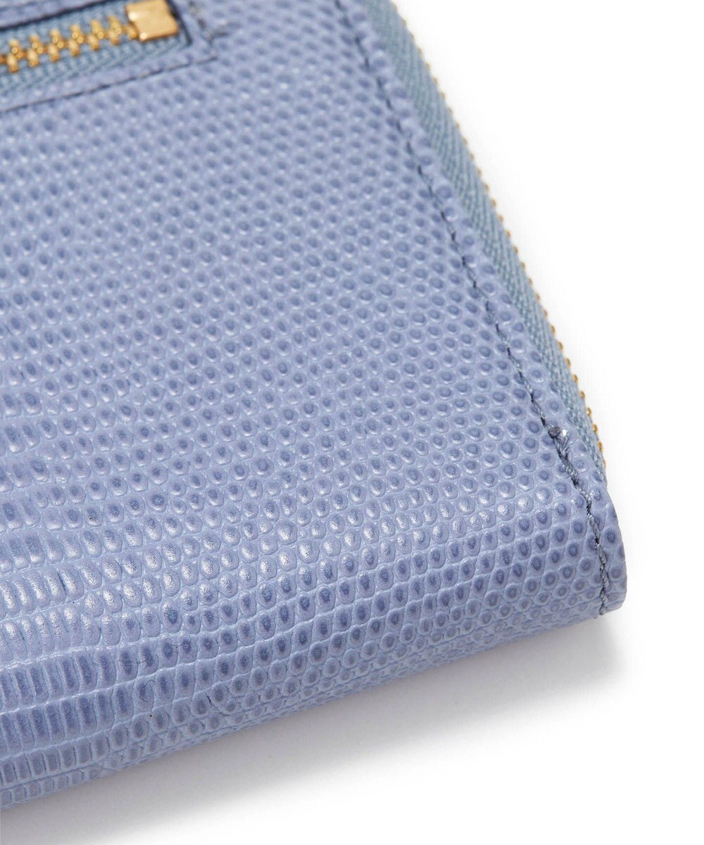 TOPKAPI 【TOPKAPI】イタリアンレザー リザード型押し Lファスナー長財布マチ付き LUCIA ルチア 