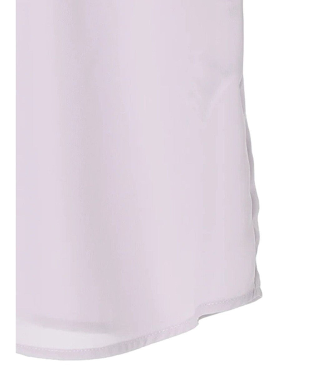 earth music&ecology ２ｗａｙスタンドフリル半袖ブラウス 