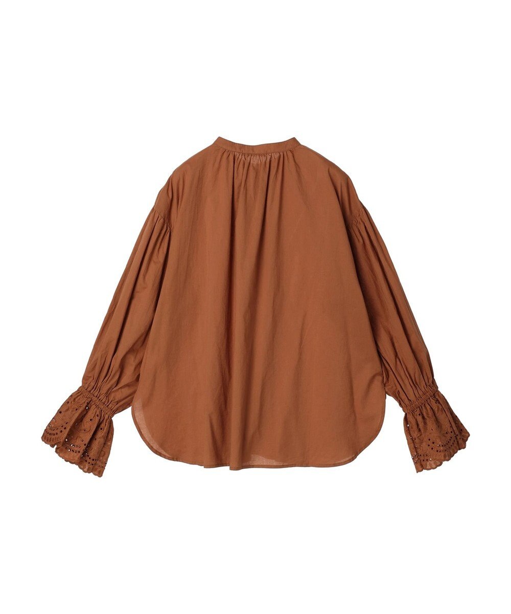 CRAFT STANDARD BOUTIQUE スカラレース袖ブラウス 