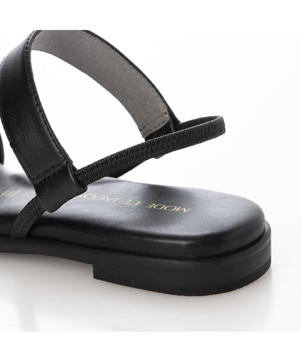 MODE ET JACOMO <MODE ET JACOMO>シンプルフラットストラップサンダル 