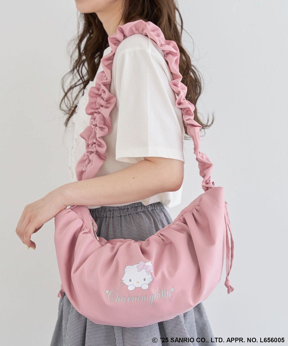 Green Parks チャーミーキティ／ラメロゴショルダーバッグ 