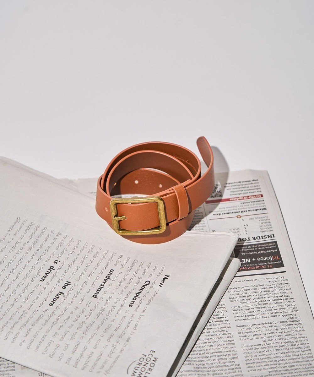 AMERICAN HOLIC スクエアバックルベルト 