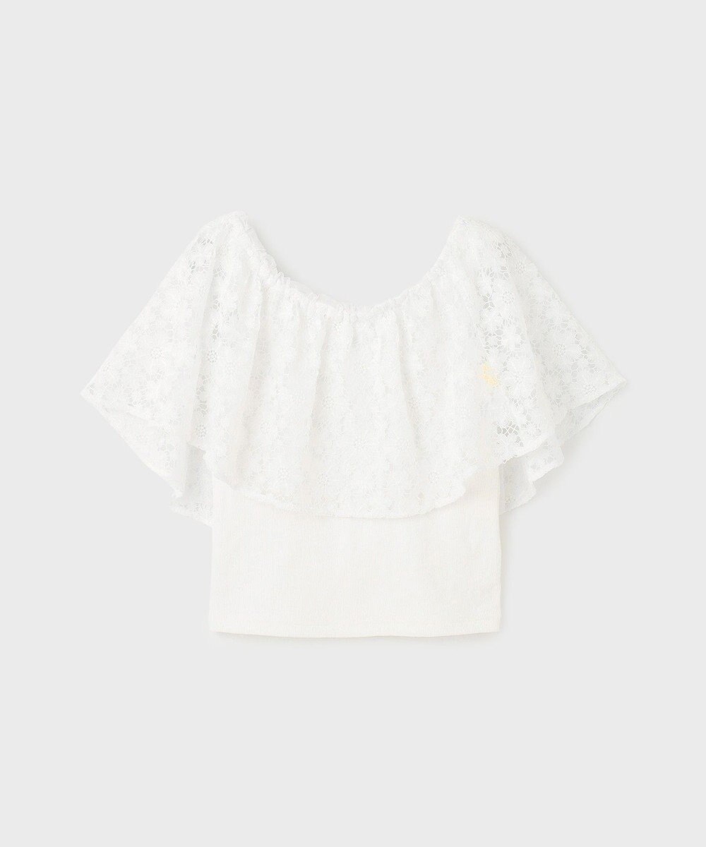 GRACE CONTINENTAL レースケープカットトップ 