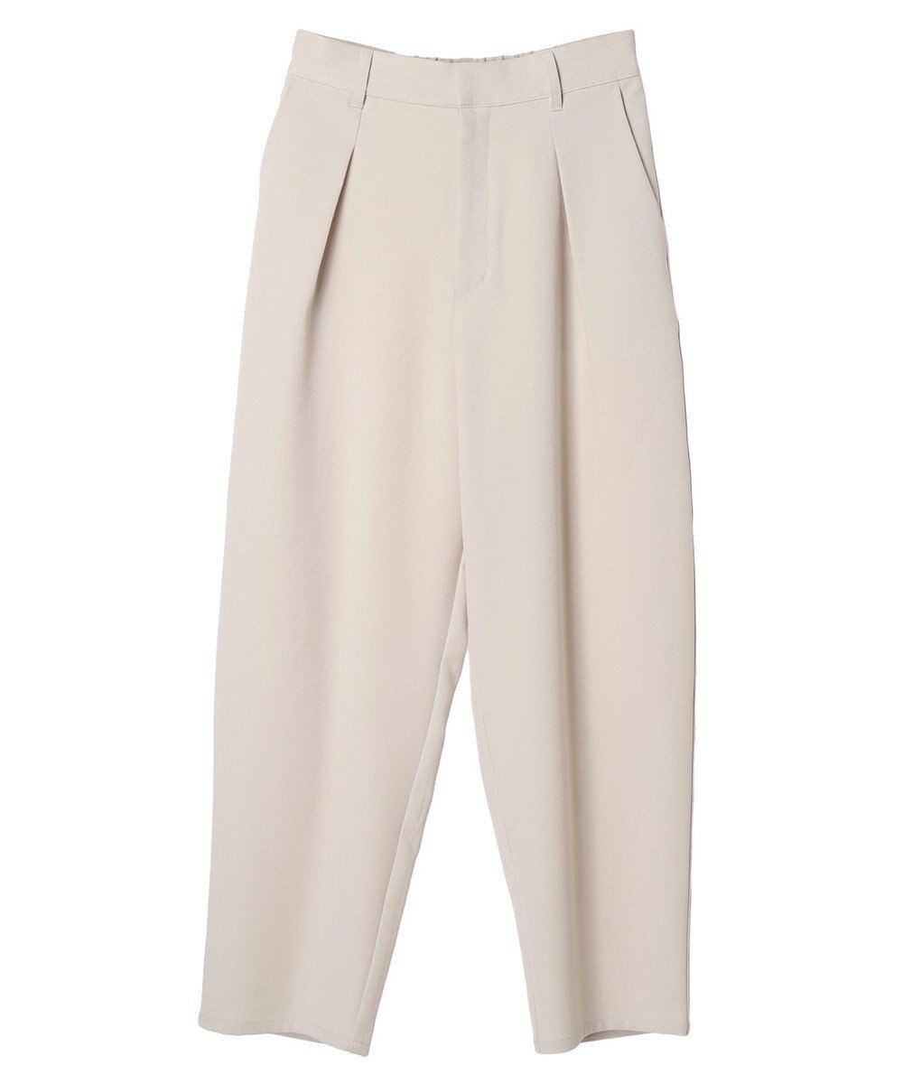 Green Parks ワンタックカーヴィーパンツ 