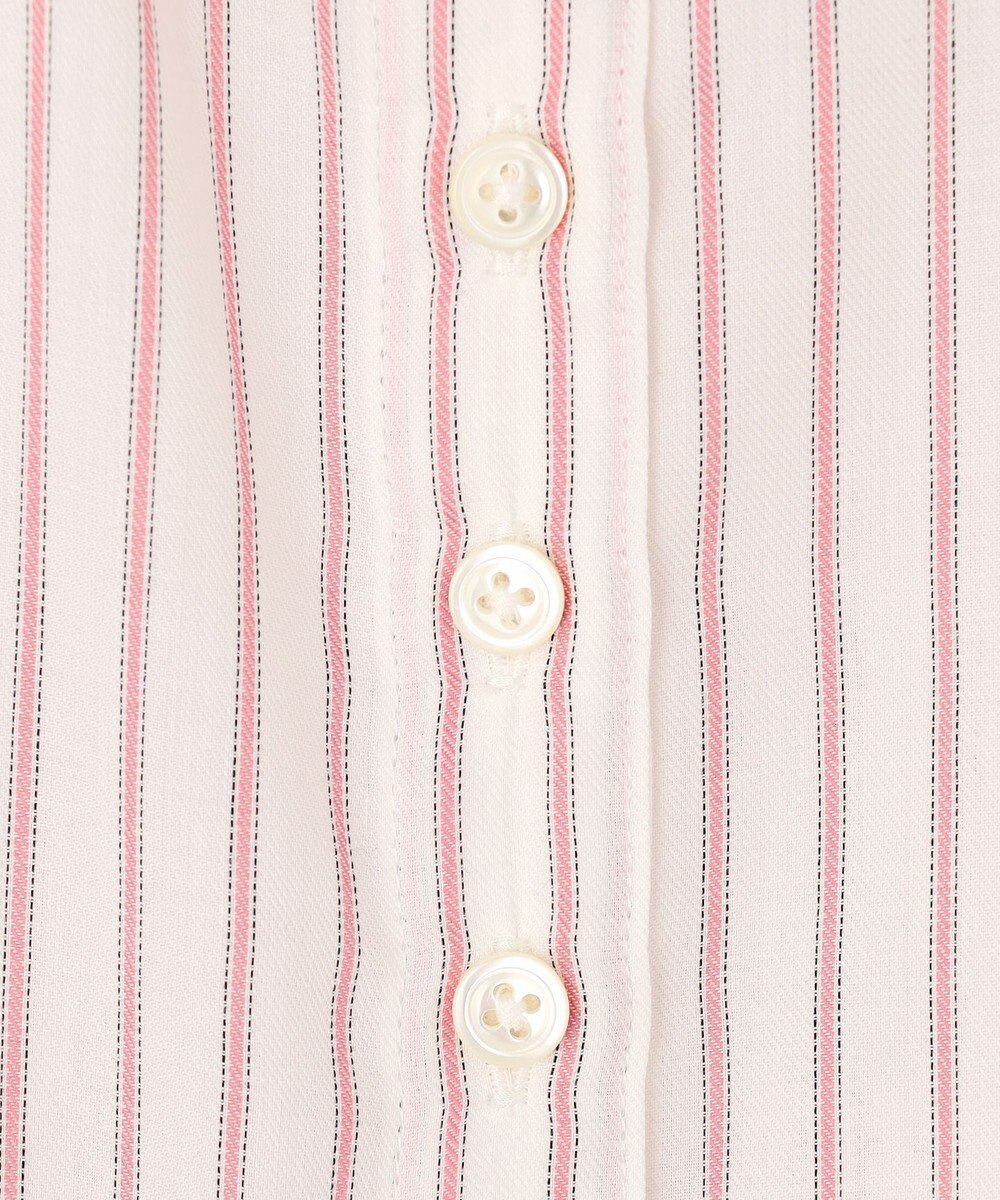 J.PRESS LADIES L 【洗える】ウォッシャブルキュプラツイル シャツ 