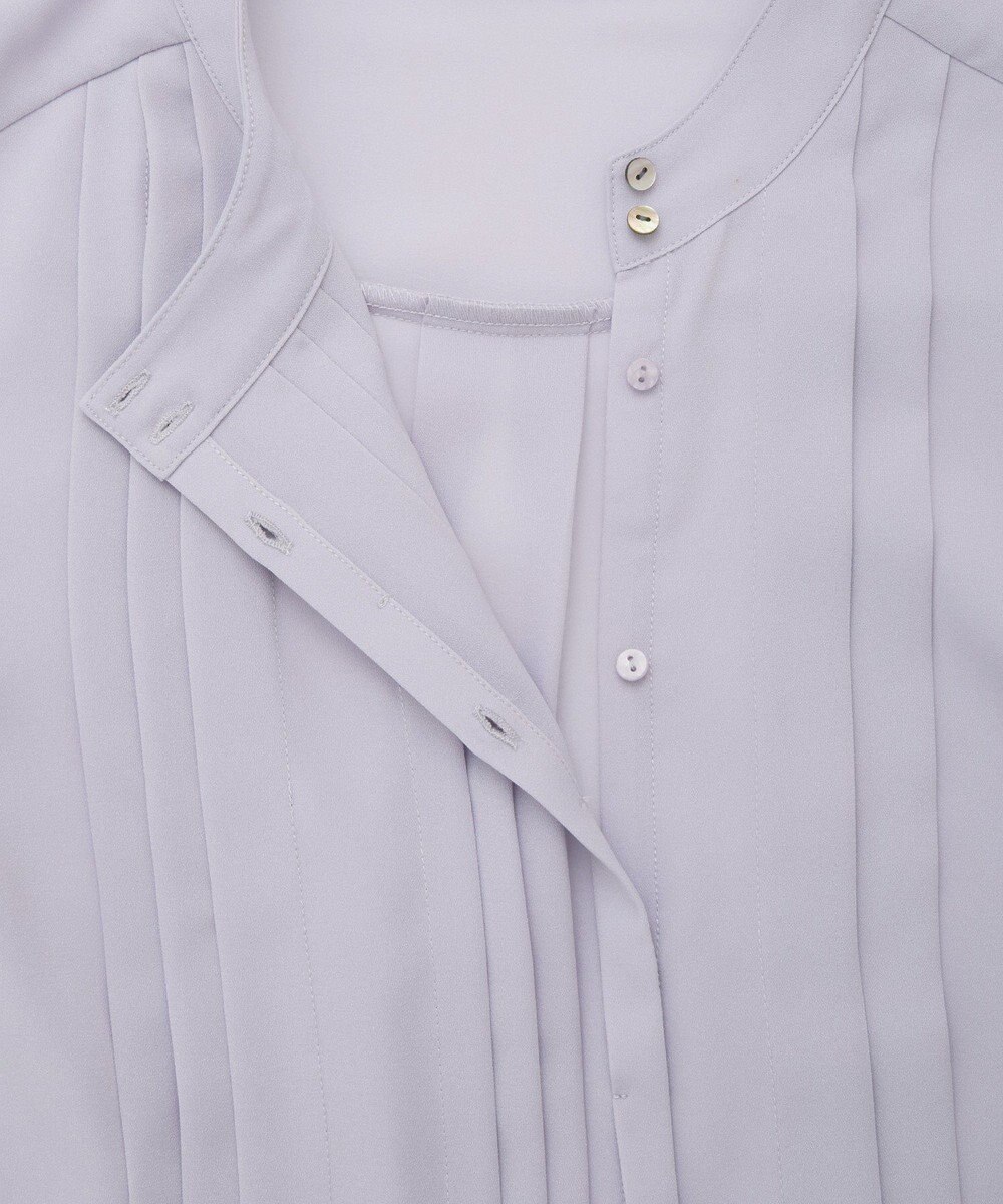 YECCA VECCA タックデザインブラウス 