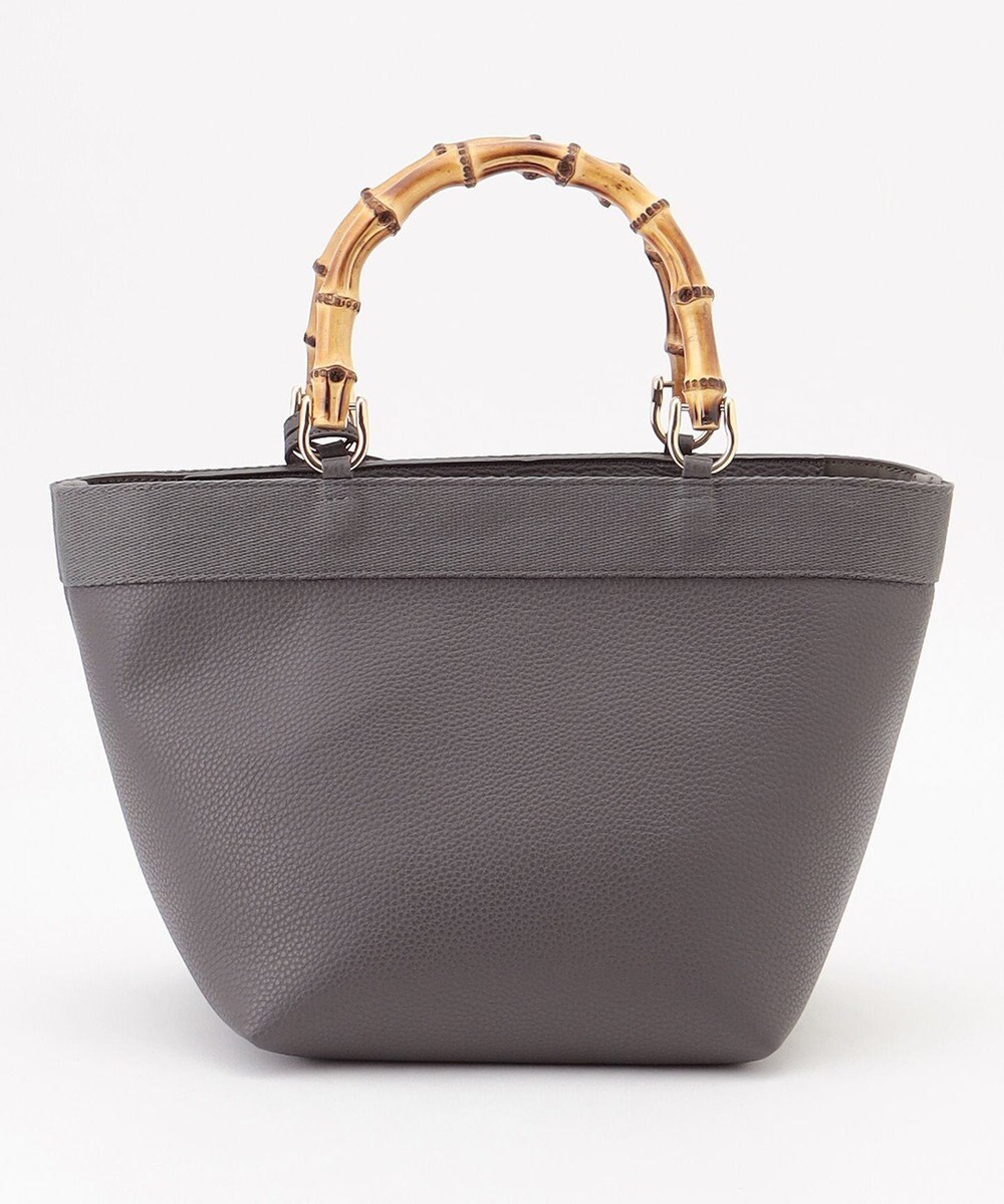 23区 バンブーハンドル トートバッグ 