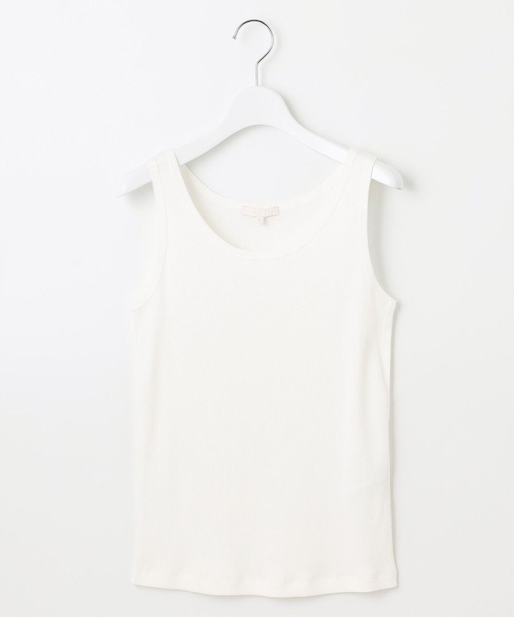 自由区 L 【カタログ掲載・洗える】ソフトリブテレコ タンクトップ 