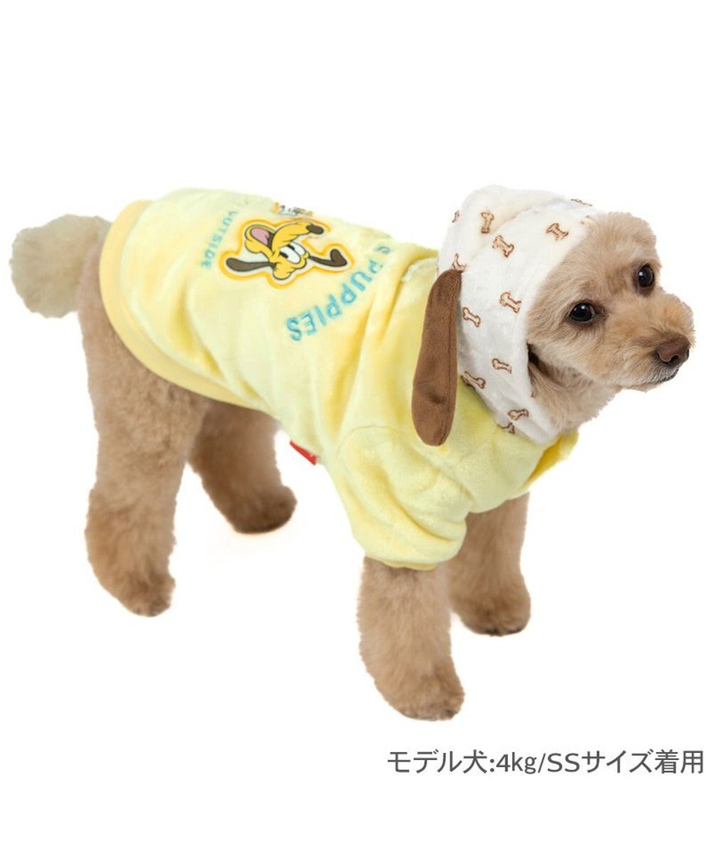 PET PARADISE ディズニー プルート フレンズボアパーカー 小型犬 