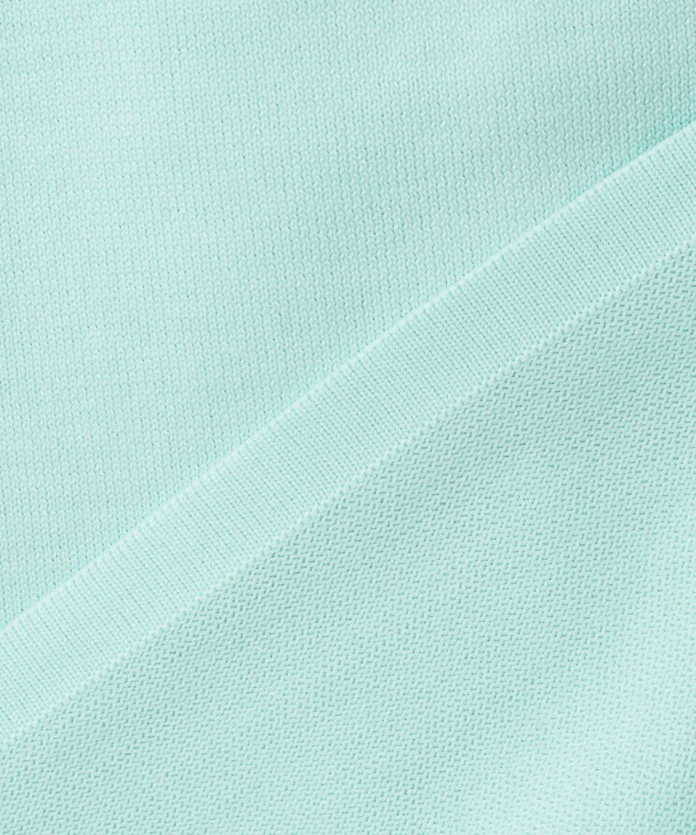 Feroux 【洗える】フリルデザインペプラムニットトップス 