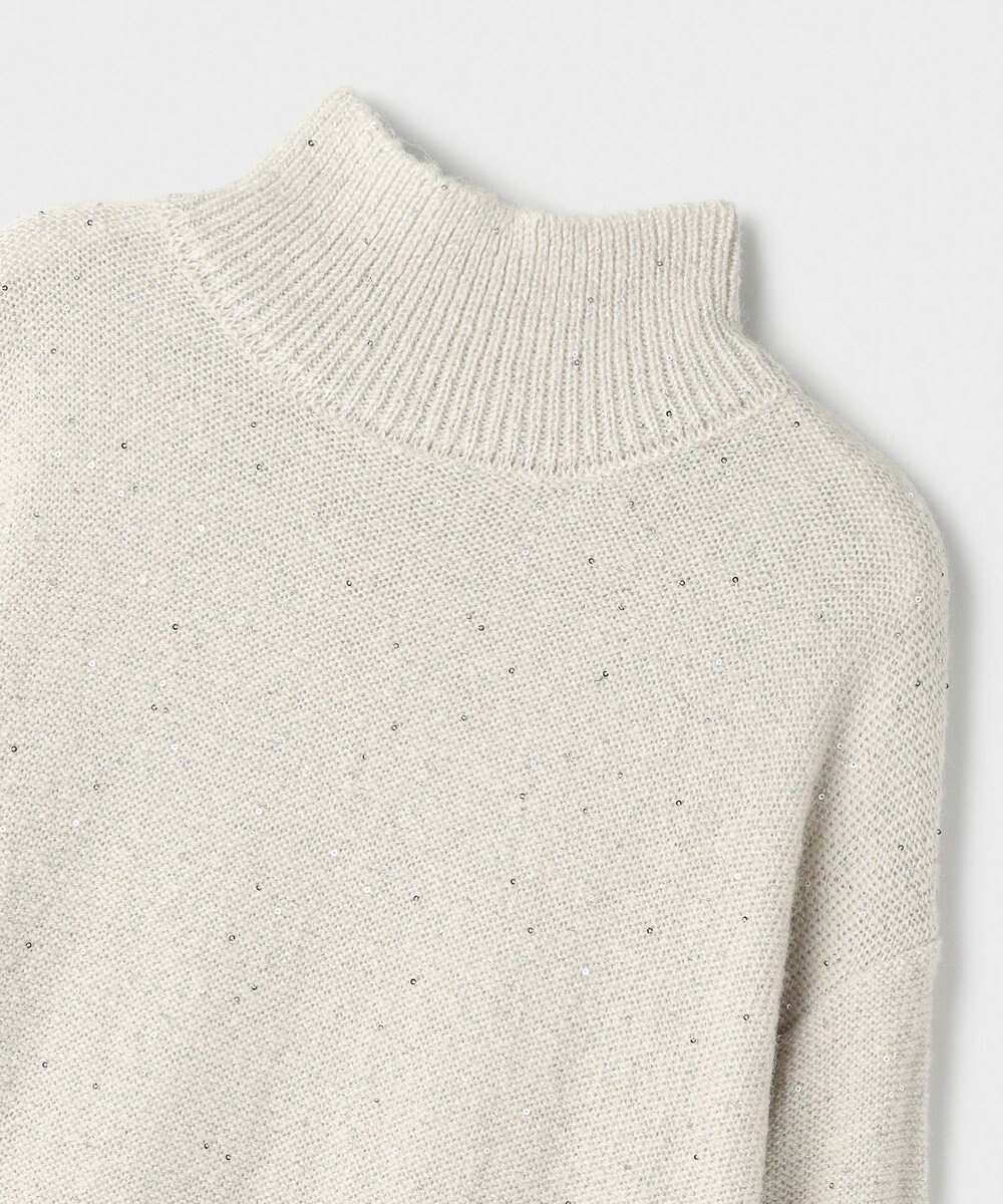 GRACE CONTINENTAL スパンコールニットワンピース 