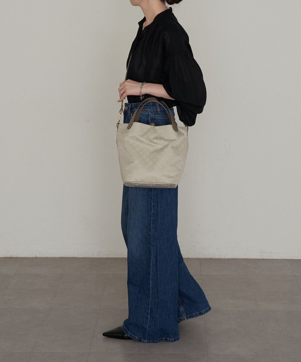 russet ナイロンジャガード2WAYミニトートバッグ(SF-260) 