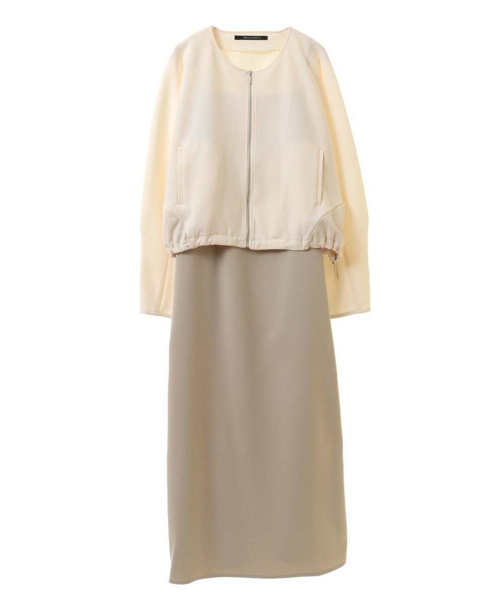 YECCA VECCA 【2点SET】ブルゾンセットキャミワンピース 