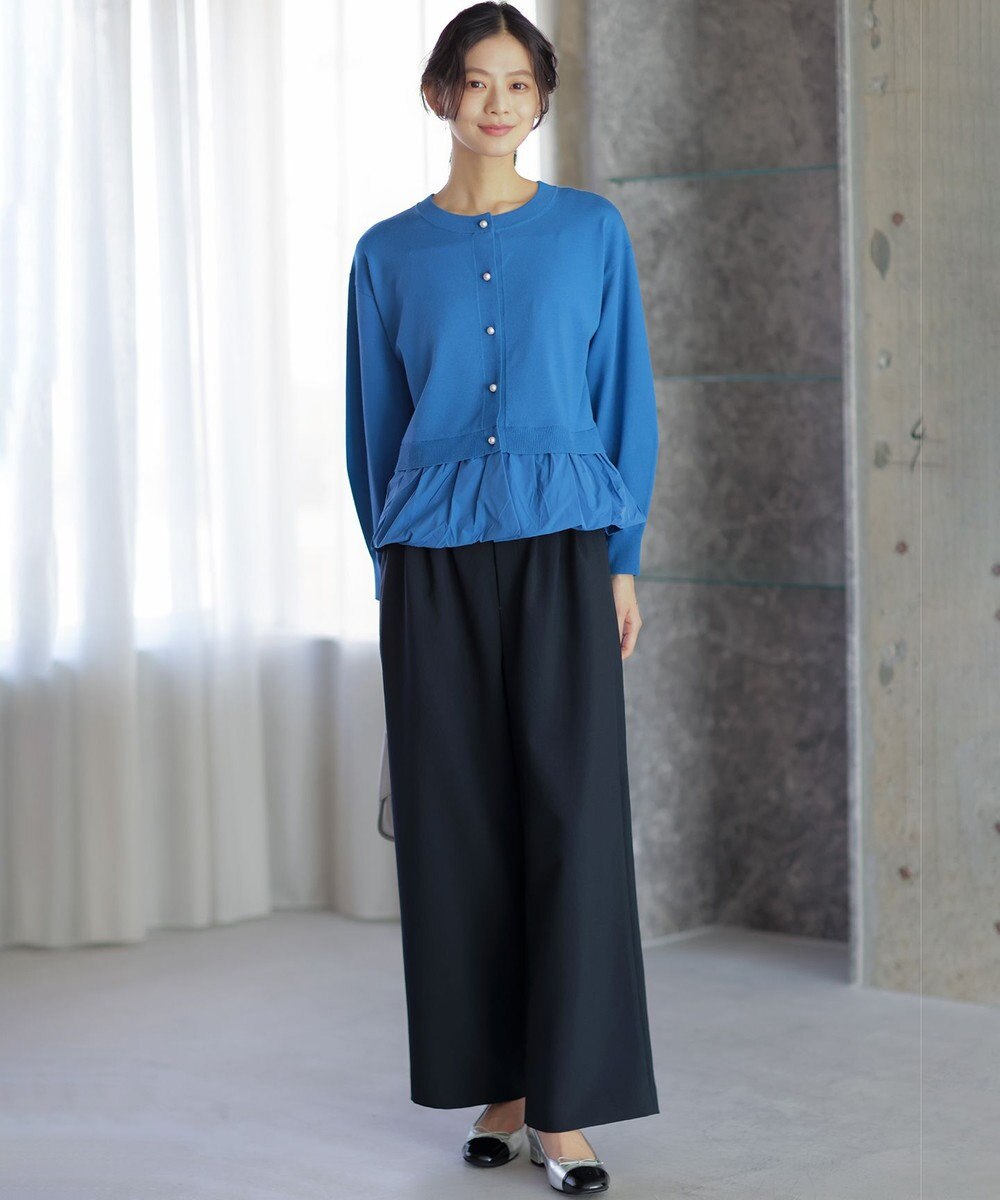 組曲 シュットクロスワイド パンツ 