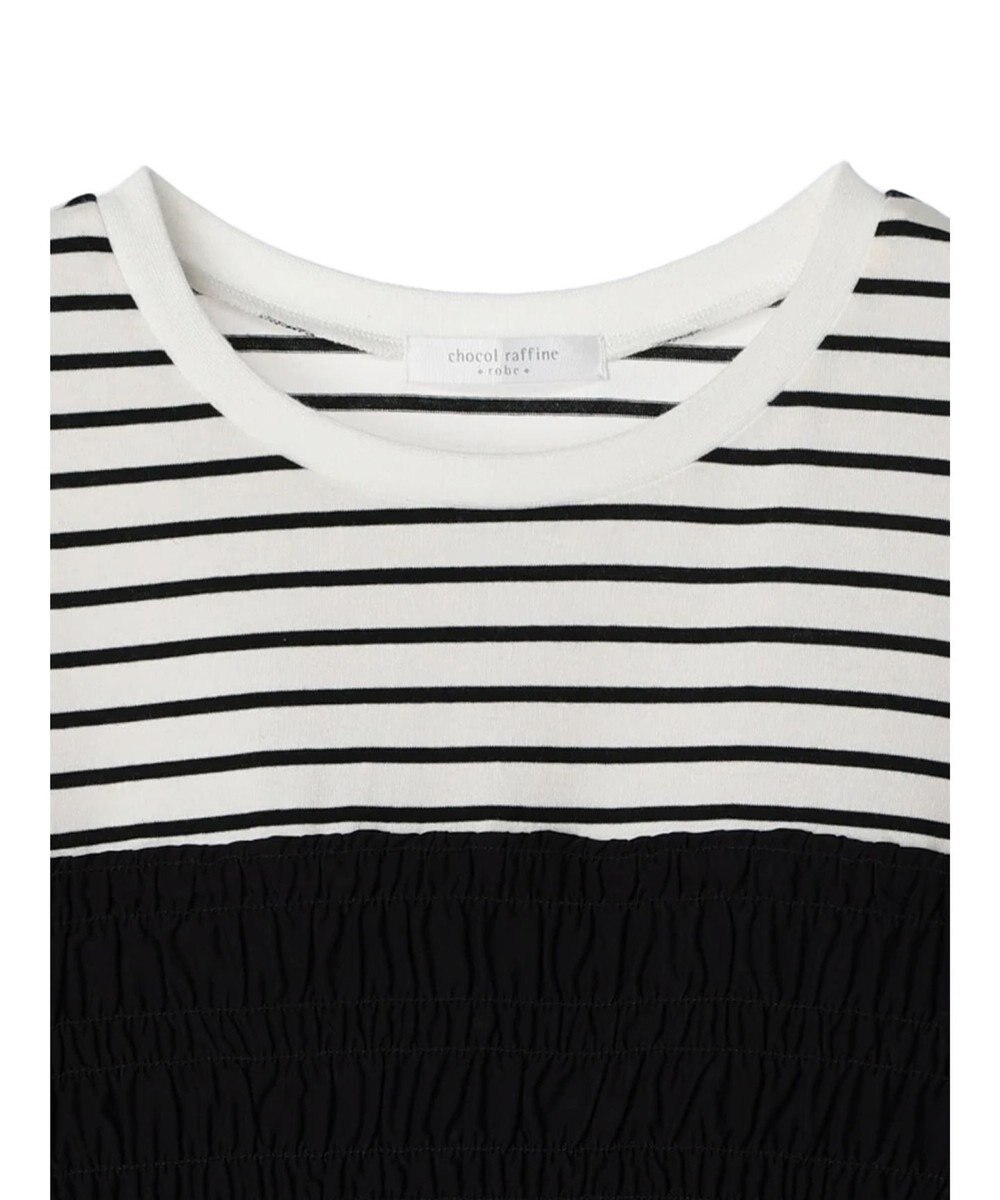 Green Parks シャーリングサテンドッキングプルオーバー 