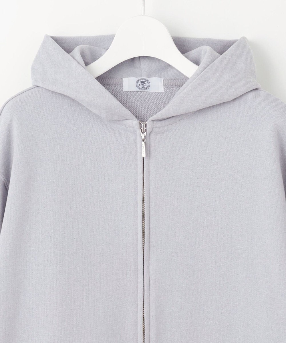 J.PRESS LADIES URAKE フーディー ジップアップ パーカー 