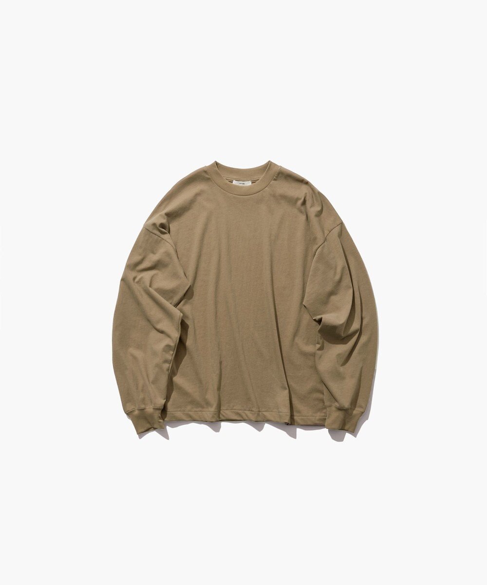 ATON FRESCA NUBUCK | オーバーサイズプルオーバー 