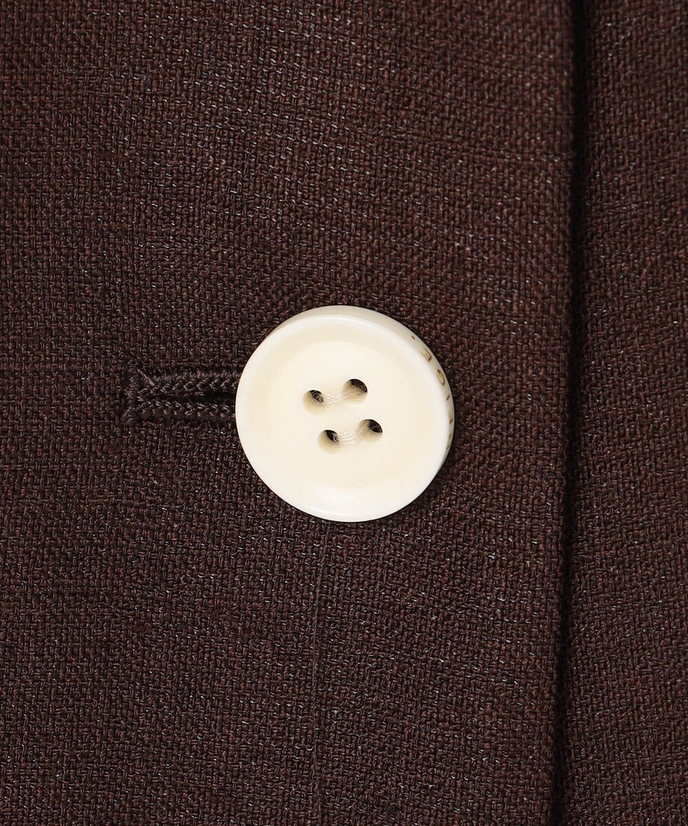 BEIGE， CAROLE / リネンライク ダブルジャケット 