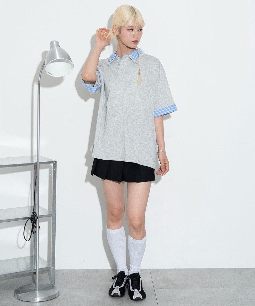 WEGO 【ユニセックス着用ITEM】シャツレイヤードT（SS） 