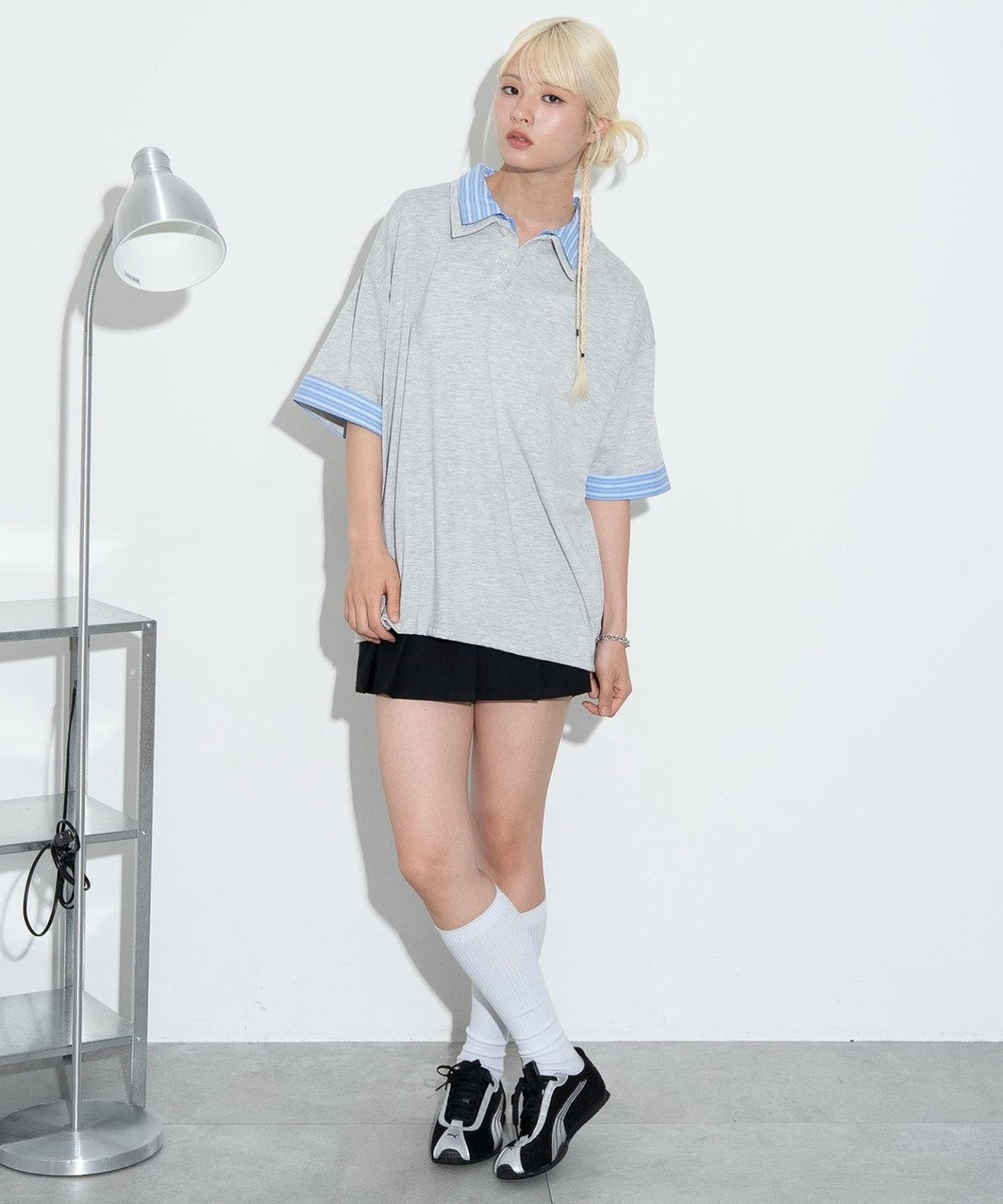 WEGO 【ユニセックス着用ITEM】シャツレイヤードT（SS） 