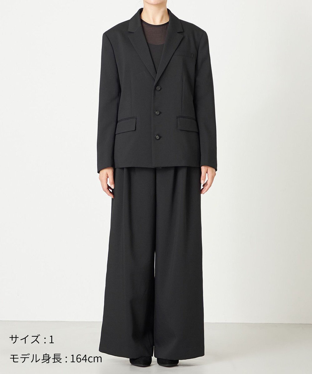 NAVE 【ReNAVE・洗える/UVカット】スパンポリエステル ジャケット 