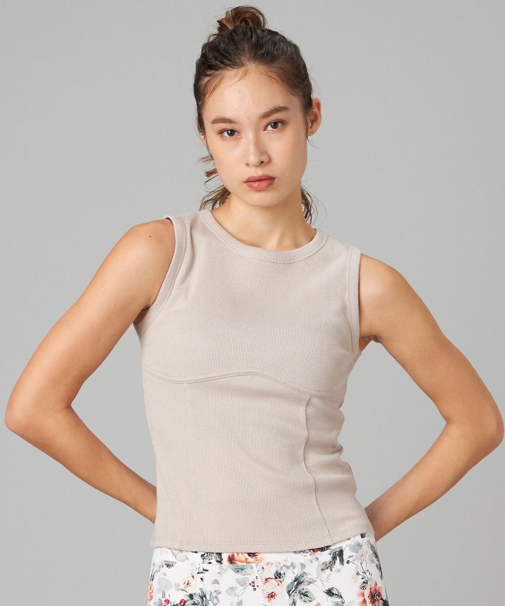 Chacott Chacott BALANCE ホリデーラメタンクトップ 