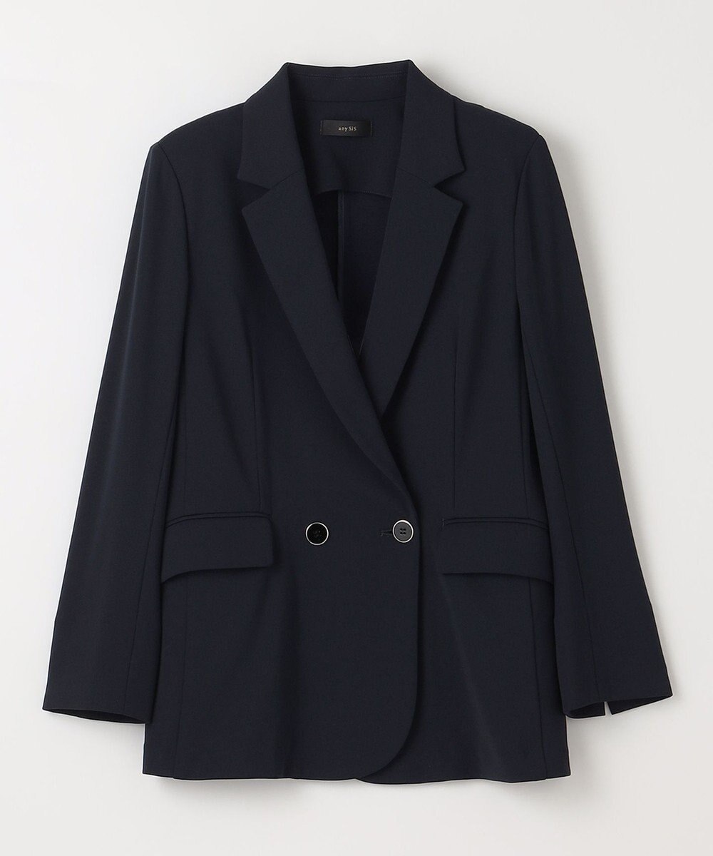 ANY SIS ライトジャージー テーラードジャケット 