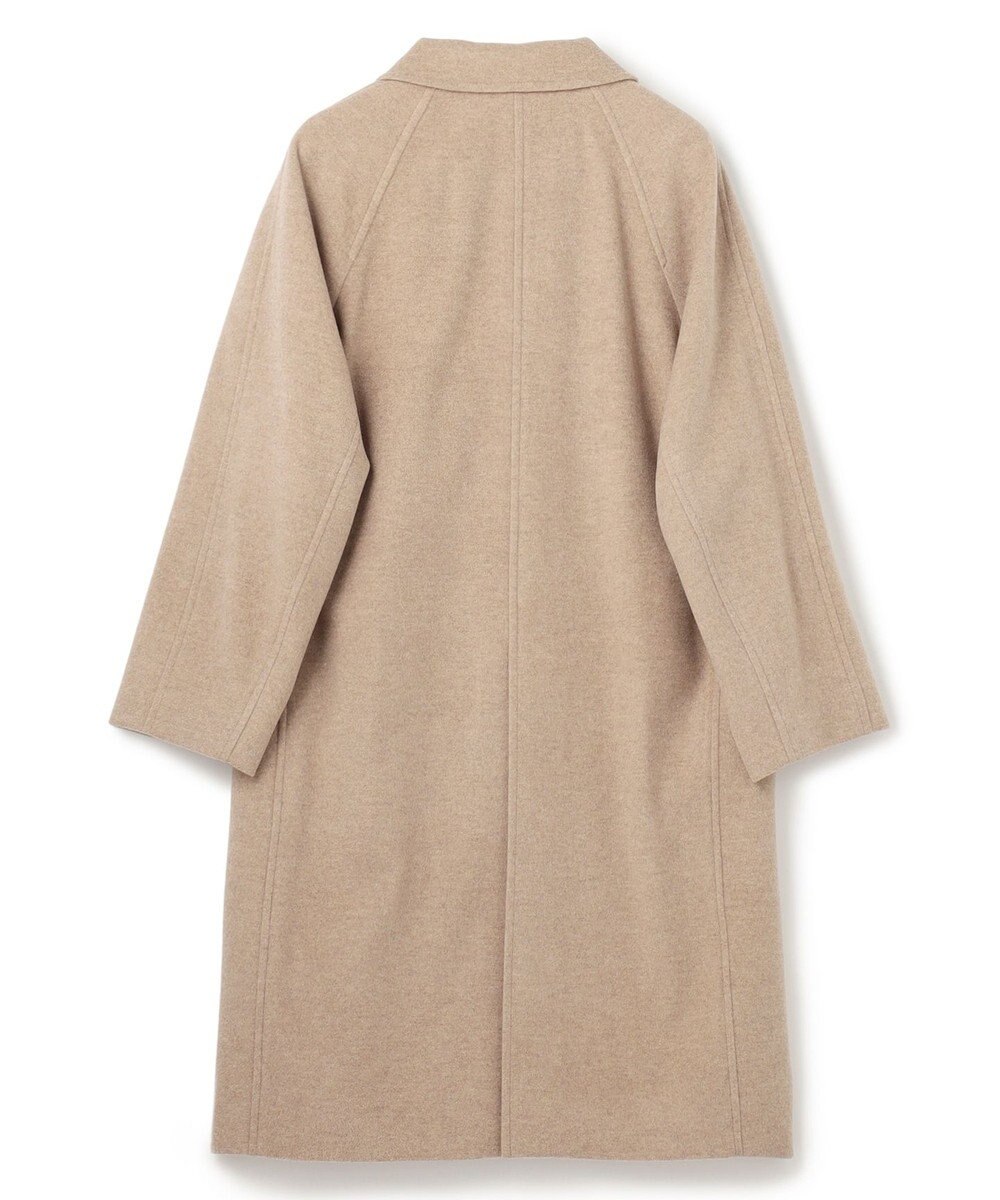 BEIGE， 【VERY NaVY12月号掲載】LABBOCK / ウール混ラグランステンカラーコート 