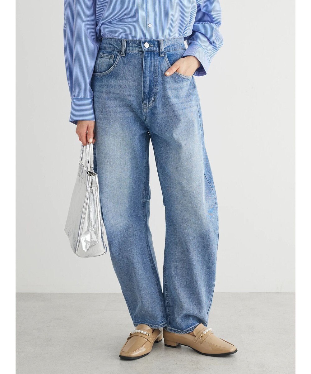 Green Parks ・ＥＬＥＮＣＡＲＥ　ＤＵＥ　デニムカーブパンツ 