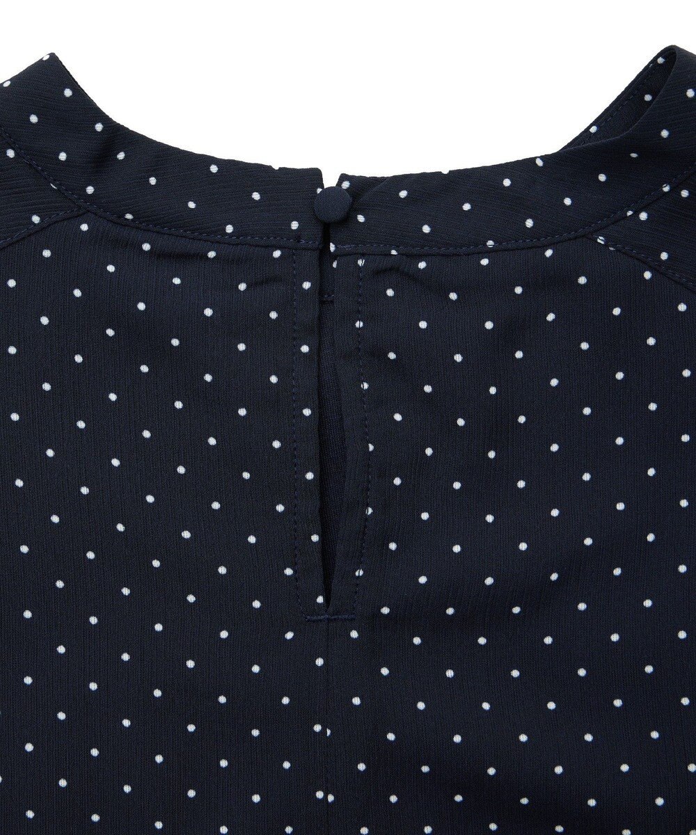 earth music&ecology マジョリカプリーツ半袖ブラウス 