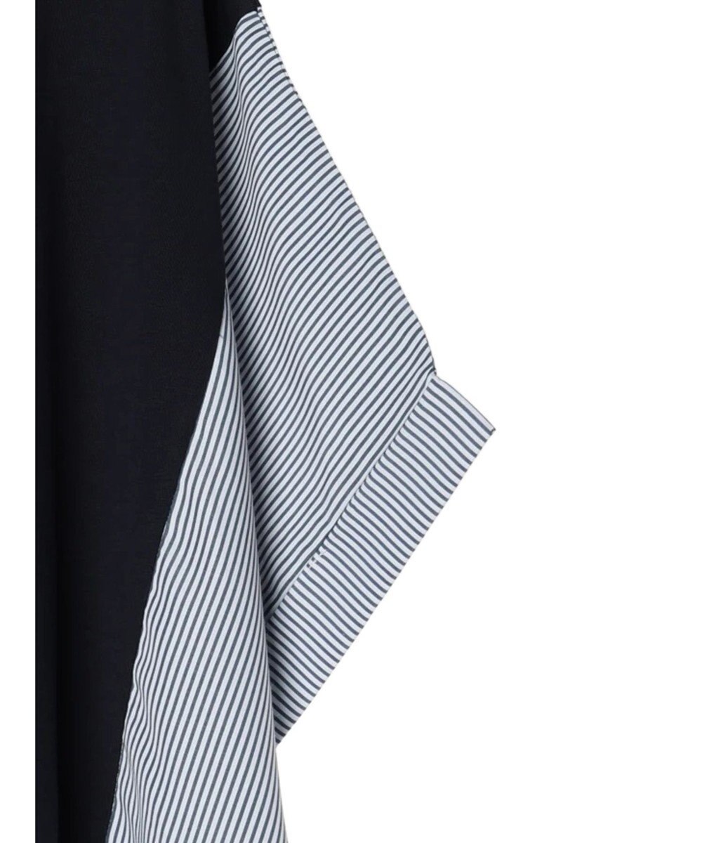 Green Parks 異素材脇切り替えドッキングプルオーバー 