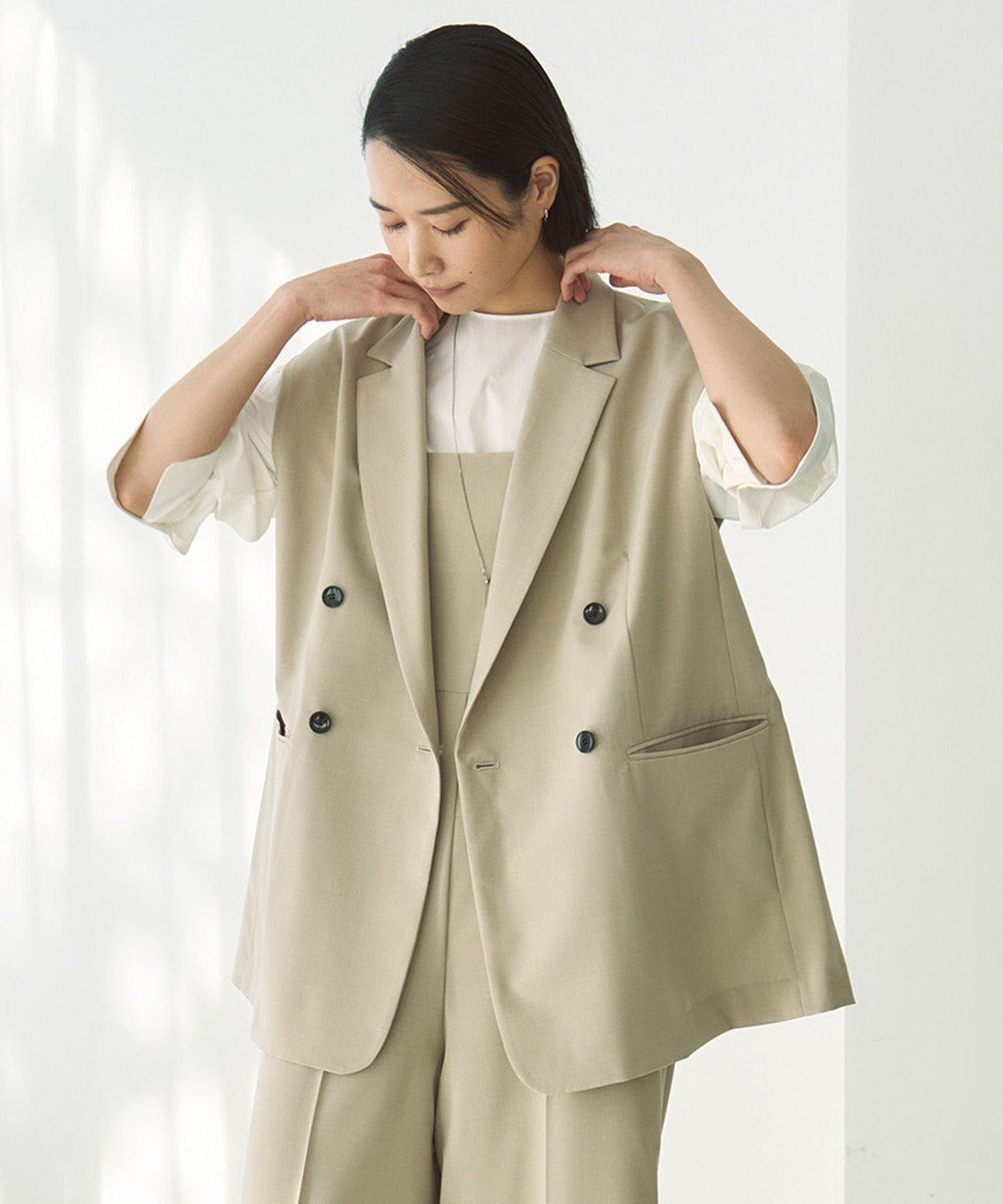 UNFILO TENNEN TOUCH テーラードジレ 