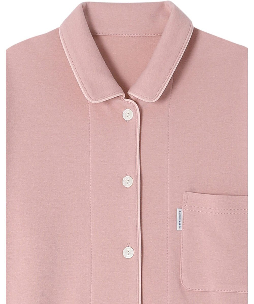 ワコール／睡眠科学 パジャマ 長袖 長ズボン 綿100%(本体) 天綿使用 上下セット 前開き YDW446 睡眠科学／ワコール 