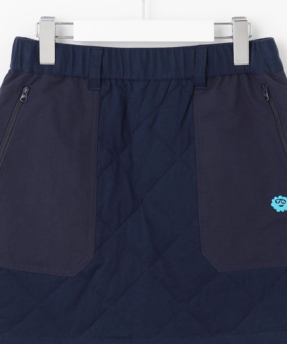 PW CIRCULUS 【裏地付き/防寒】【WOMEN】キルティングスカート 