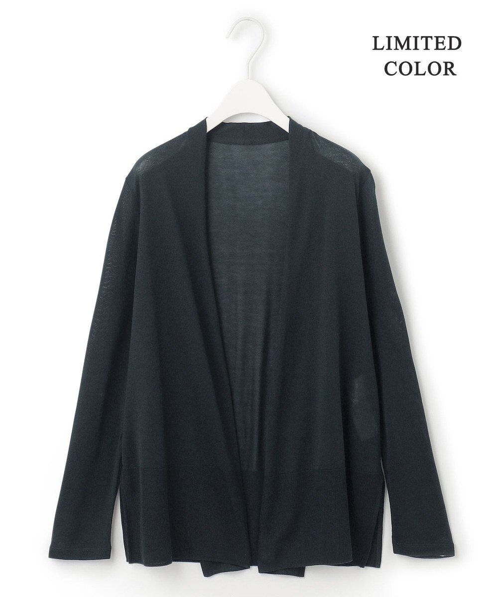 ICB L 【接触冷感・洗える】PINION ショートカーディガン 