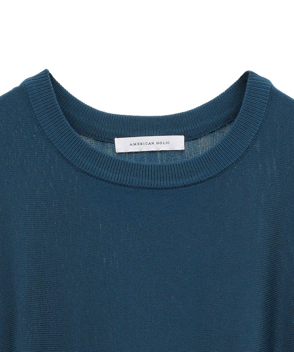AMERICAN HOLIC ティアードギャザーニットプルオーバー 