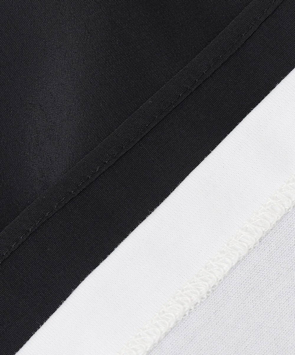 J.PRESS LADIES 【洗える】ドッキングジャージー ビスチェライク プルオーバー 