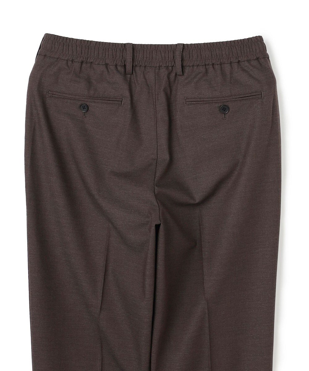 JOSEPH HOMME 新素材【ストレッチ/ウエストゴム仕様】ウール混キャリーマンストレッチ ドロスト付ストレートパンツ / HOVE 