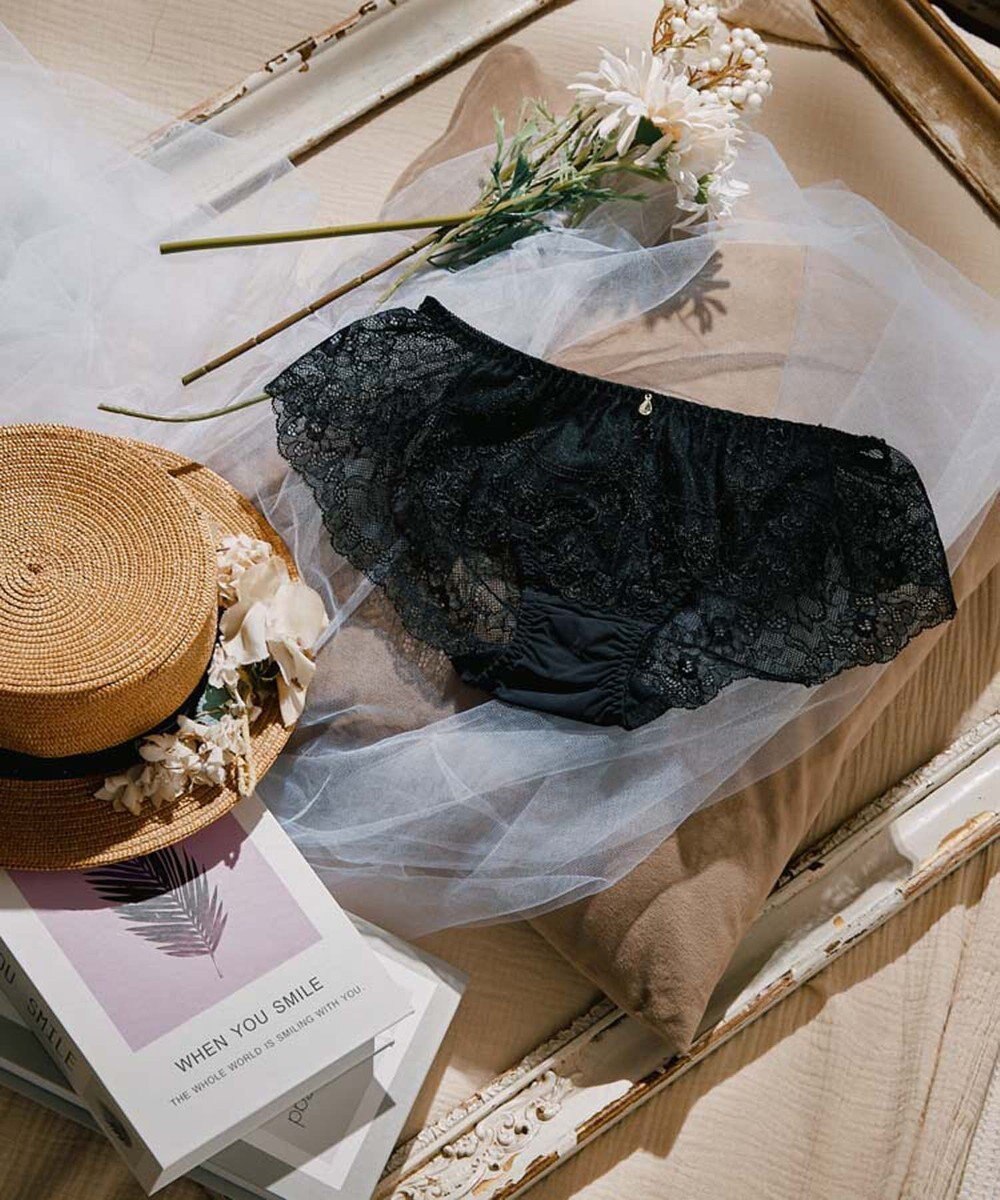 San-ai Resort（三愛水着楽園） エレガントコレクション【2503】デザインバックレースショーツ 