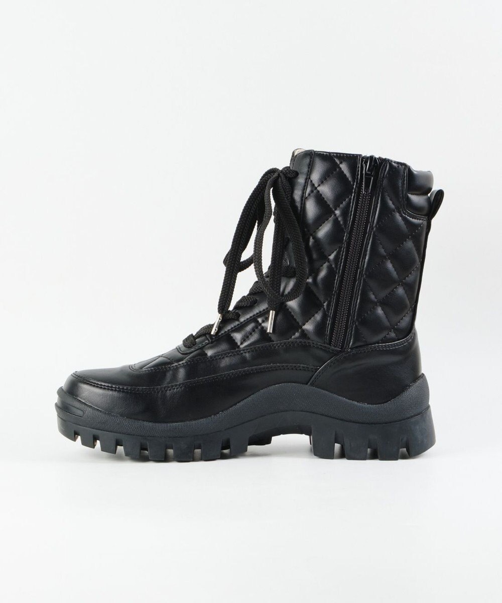 BONTRE 【MIONOTIS/ミオノティス】キルティングレースアップショートブーツ/40512 