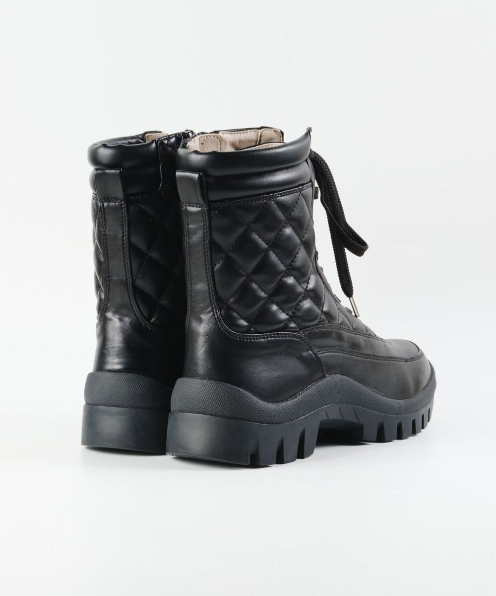 BONTRE 【MIONOTIS/ミオノティス】キルティングレースアップショートブーツ/40512 