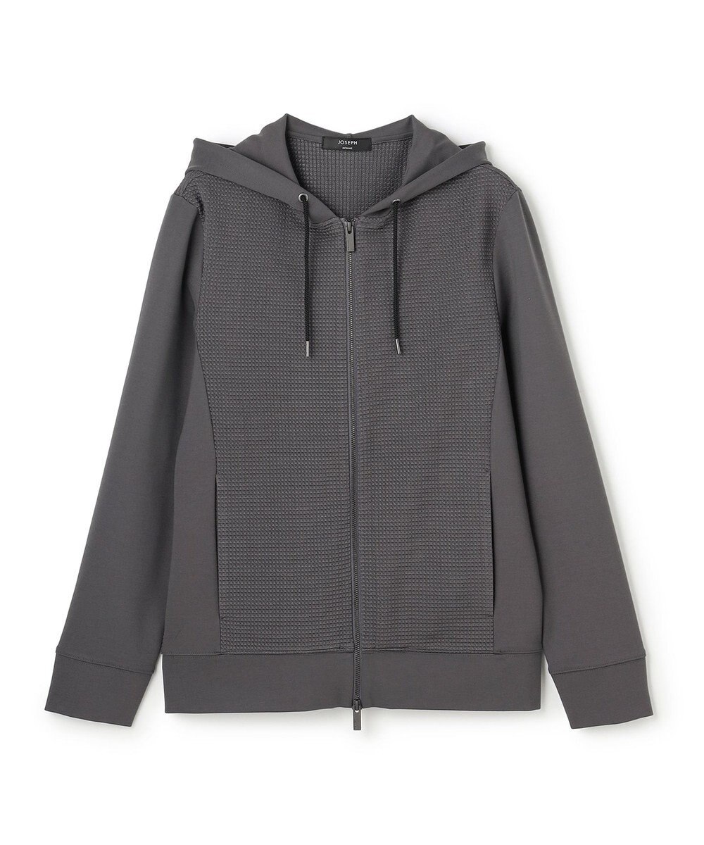 JOSEPH HOMME 【オリジナル素材 】ライトタックジャージー   ジップアップフーディー 
