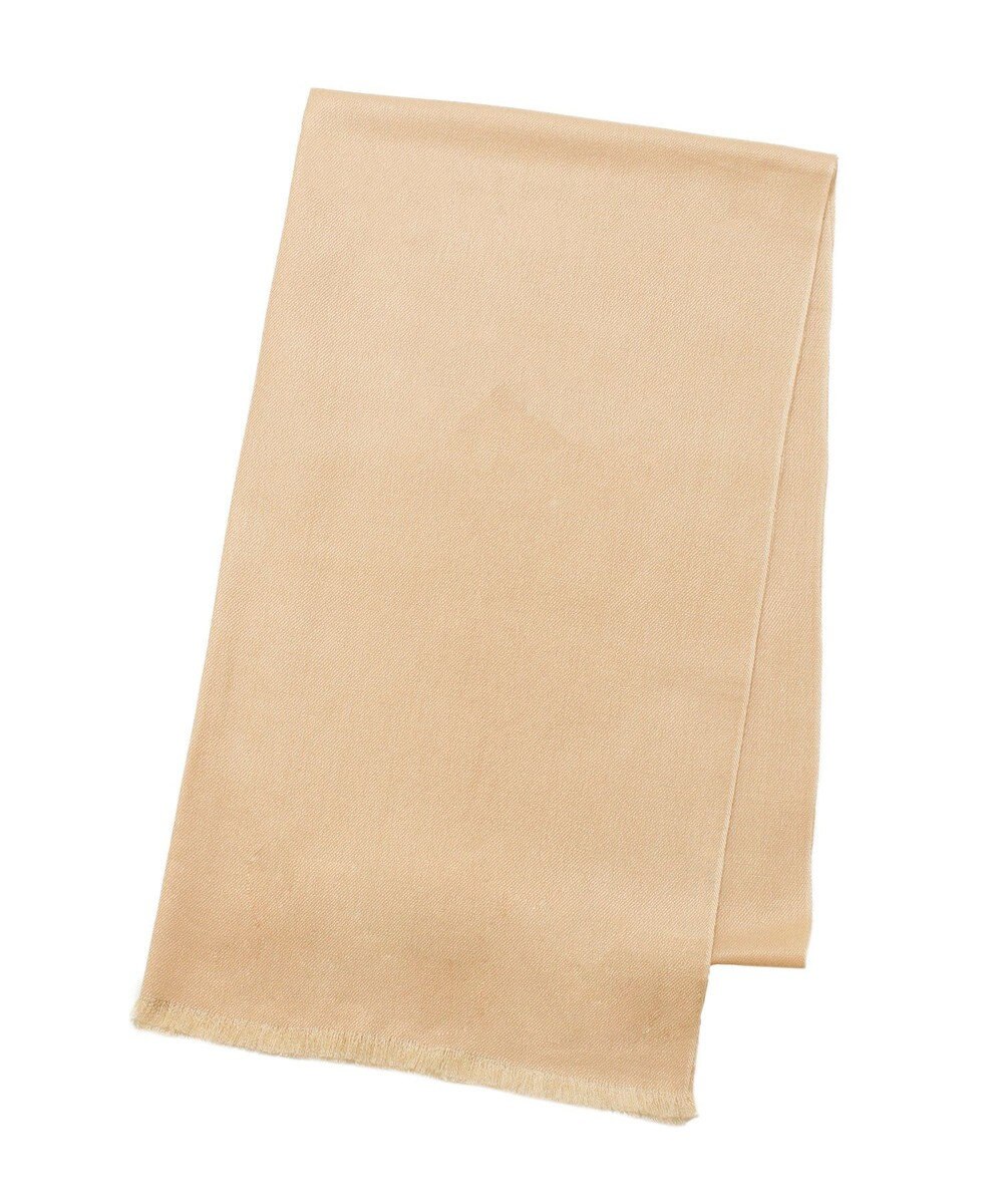 MOONBAT FURLA シルクカシミヤ無地ストール/幅55cm/UV/洗える 