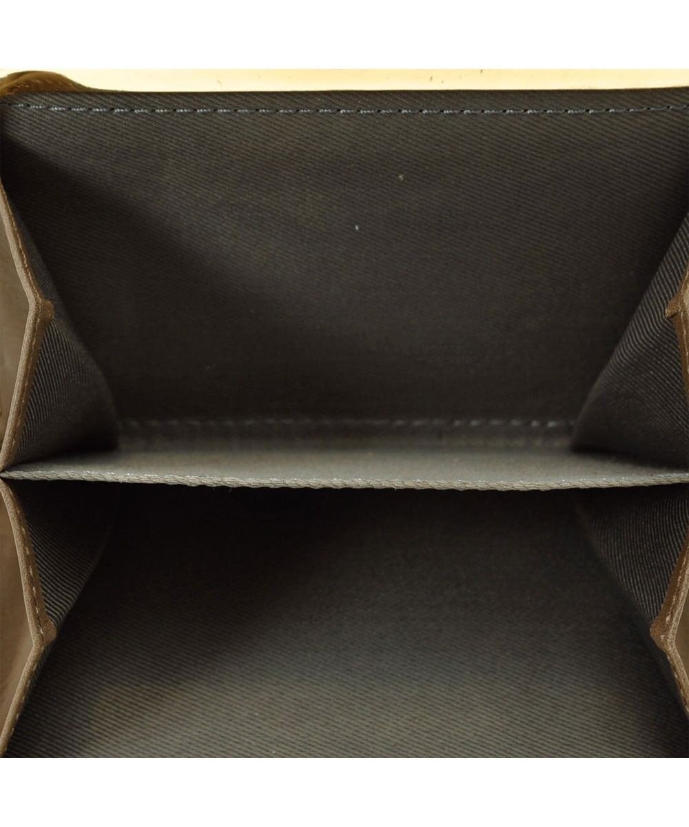 UNBILLION ペルケ perche ジェムストーンヒネリかぶせ三つ折りミニ財布 