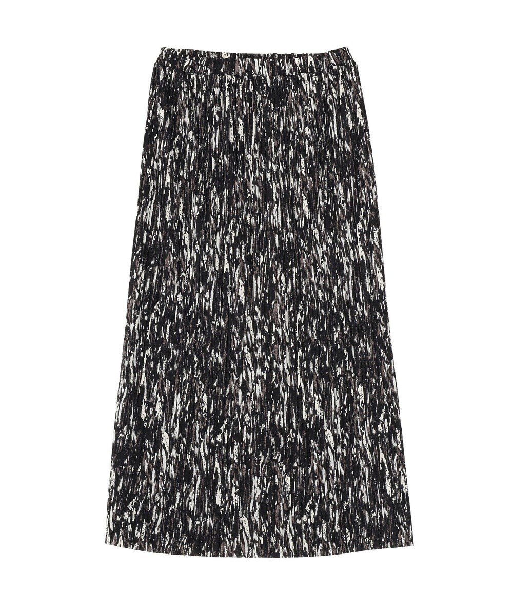 Green Parks 柄プリーツスカート 