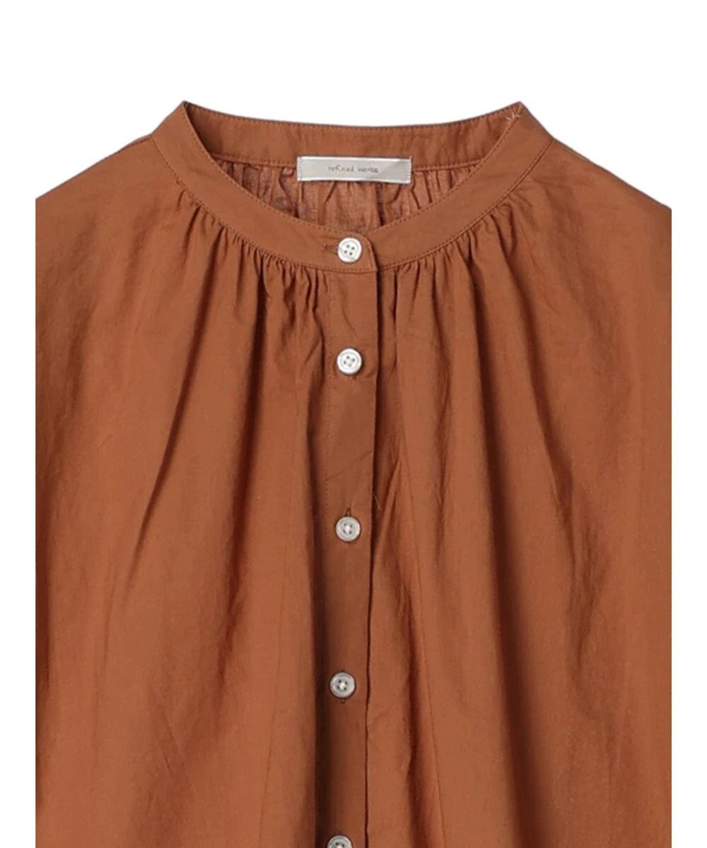 CRAFT STANDARD BOUTIQUE スカラレース袖ブラウス 